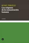 ORÍGENES DE LA COMUNICACIÓN HUMANA