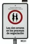 CIEN ERRORES EN LOS PROCESOS DE NEGOCIACIÓN