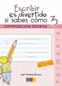 ESCRIBIR ES DIVERTIDO 3EP SI SABES COMO