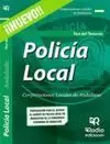 POLICIA LOCAL 2017 CORPORACIONES LOCALES DE ANDALUCIA TEST DEL TEMARIO