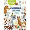 ANIMALES DE LA GRANJA (COLOREA + PEGATINAS)
