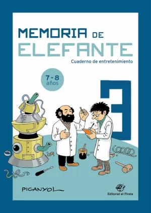 MEMORIA DE ELEFANTE 3 7-8AÑOS CUADERNO DE ENTRETENIMIENTO