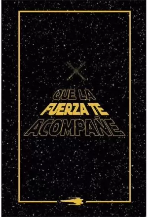 BLOC DE NOTAS STAR WARS QUE LA FUERZA TE ACOMPAÑE
