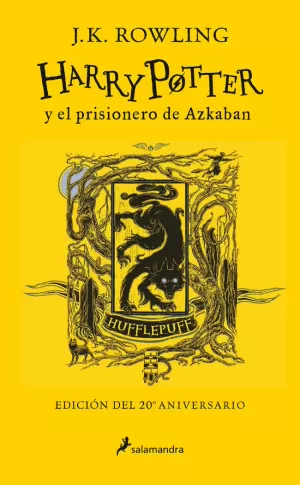 HARRY POTTER 3 Y EL PRISIONERO DE AZKABÁN (HUFFLEPUFF)