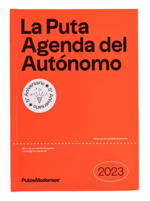 AGENDA ANUAL SEMANAL 2023 LA PUTA AGENDA DEL AUTONOMO