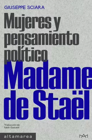 MUJERES Y PENSAMIENTO POLITICO MADAME DE STAËL