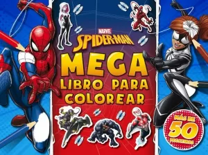 SPIDER-MAN MEGALIBRO PARA COLOREAR 2