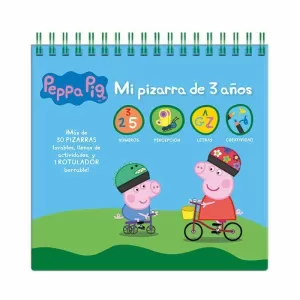 PEPPA PIG - MI PIZARRA DE 3 AÑOS (+ROTULADOR)