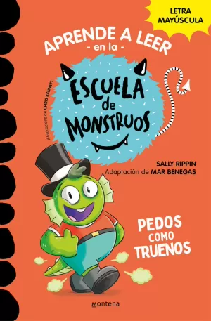 ESCUELA DE MONSTRUOS 7 PEDOS COMO TRUENOS (LETRA MAYÚSCULA)