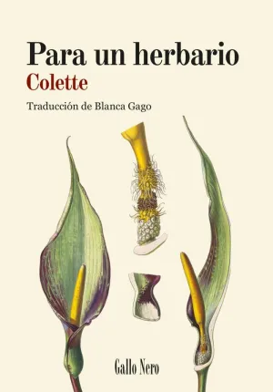 PARA UN HERBARIO
