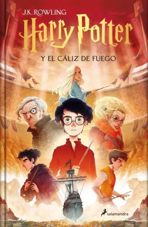 HARRY POTTER 4 Y EL CÁLIZ DE FUEGO (ILUSTRADO)