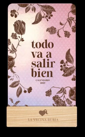 VECINA RUBIA CALENDARIO MESA DE TARJETAS 2027