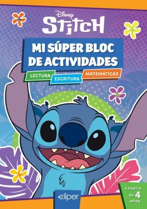 STITCH SÚPER BLOC DE ACTIVIDADES (DISNEY)