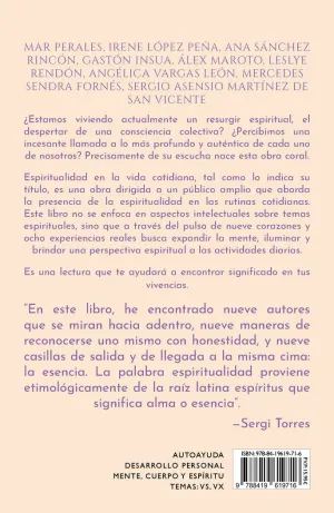 ESPIRITUALIDAD EN LA VIDA COTIDIANA