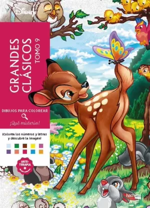 GRANDES CLÁSICOS TOMO 9 DIBUJOS PARA COLOREAR POR NUMEROS
