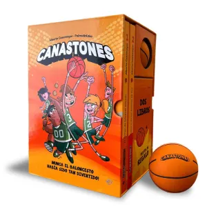 ESTUCHE CANASTONES (EL TORNEO DE BASKET SOÑADO / EL MISTERIO DE LOS JÓVENES DE ORO + PELOTA