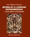 HISTORIA DE LA LITERATURA HISPANOAMERICANA