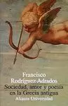 SOCIEDAD, AMOR Y POESÍA EN LA GRECIA ANTIGUA