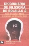 DICC FILOSOFIA BOLSILLO I-Z