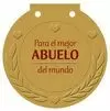 PARA EL MEJOR ABUELO DEL MUNDO - MEDALLA