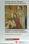 VOCACION Y MISION EN LA FAMILIA EN LA IGLESIA DEL MUNDO CO