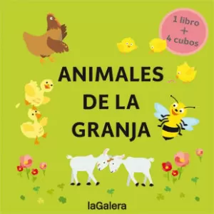 ANIMALES DE LA GRANJA (LIBRO + CUBOS)