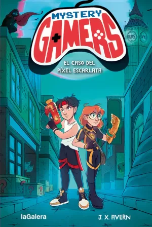 MYSTERY GAMERS 1 EL CASO DEL PÍXEL ESCARLATA