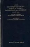 CONJURACION CATILINA / GUERRA JUGURTA  / FRAGMENTOS DE LAS HISTORIAS