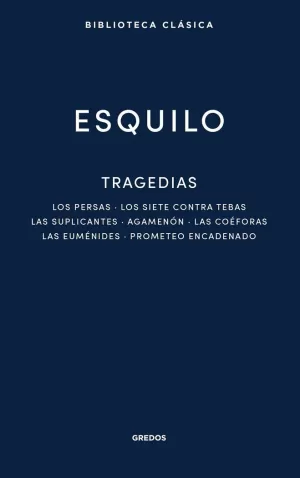 TRAGEDIAS (ESQUILO)