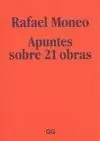 RAFAEL MONEO. APUNTES SOBRE 21 OBRAS