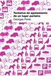 TENTATIVA DE AGOTAMIENTO DE UN LUGAR PARISINO