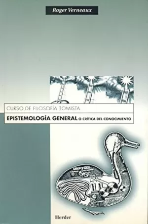 EPISTEMOLOGIA GENERAL O CRITICA