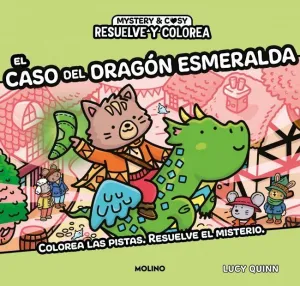 CASO DEL DRAGÓN ESMERALDA (RESUELVE Y COLOREA)
