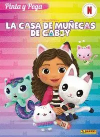 PINTA Y PEGA LA CASA DE MUÑECAS DE GABBY