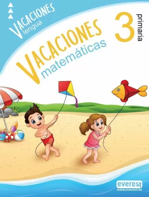 VACACIONES 3EP MATEMÁTICAS+LENGUA EVEREST