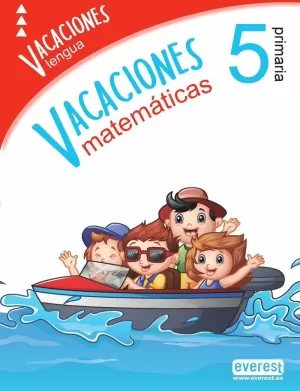VACACIONES 5EP MATEMÁTICAS+LENGUA EVEREST
