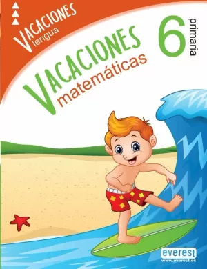 VACACIONES 6EP MATEMÁTICAS+LENGUA EVEREST