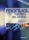MANUAL TÉCNICO DE SONIDO