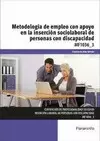 METODOLOGÍA DE EMPLEO CON APOYO EN LA INSERCIÓN SOCIOLABORAL DE PERSO