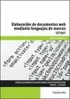 ELABORACION DOCUMENTOS WEB MEDIANTE LENGUAJES DE MARCAS UF1841