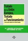 TRATADO DE LA UNIÓN EUROPEA TRATADO DE FUNCIONAMIENTO