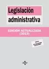 LEGISLACIÓN ADMINISTRATIVA 2013
