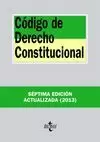 CÓDIGO DE DERECHO 2013 CONSTITUCIONAL