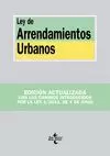 LEY DE ARRENDAMIENTOS URBANOS 2013