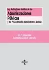 ADMINISTRACIONES PUBLICAS , LEY DE RÉGIMEN JURÍDICO PROCEDIMIENTO ADMINISTRATIVO COMUN