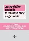 LEY  TRÁFICO 2014 CIRCULACIÓN DE VEHÍCULOS A MOTOR Y SEGURIDAD VIAL