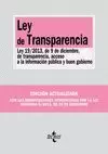 LEY DE TRANSPARENCIA 2014