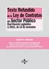 TEXTO REFUNDIDO DE LA LEY DE CONTRATOS DEL SECTOR PÚBLICO 2015