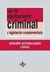 LEY DE ENJUICIAMIENTO CRIMINAL 2015