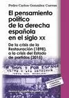 PENSAMIENTO POLÍTICO DE LA DERECHA ESPAÑOLA EN EL SIGLO XX